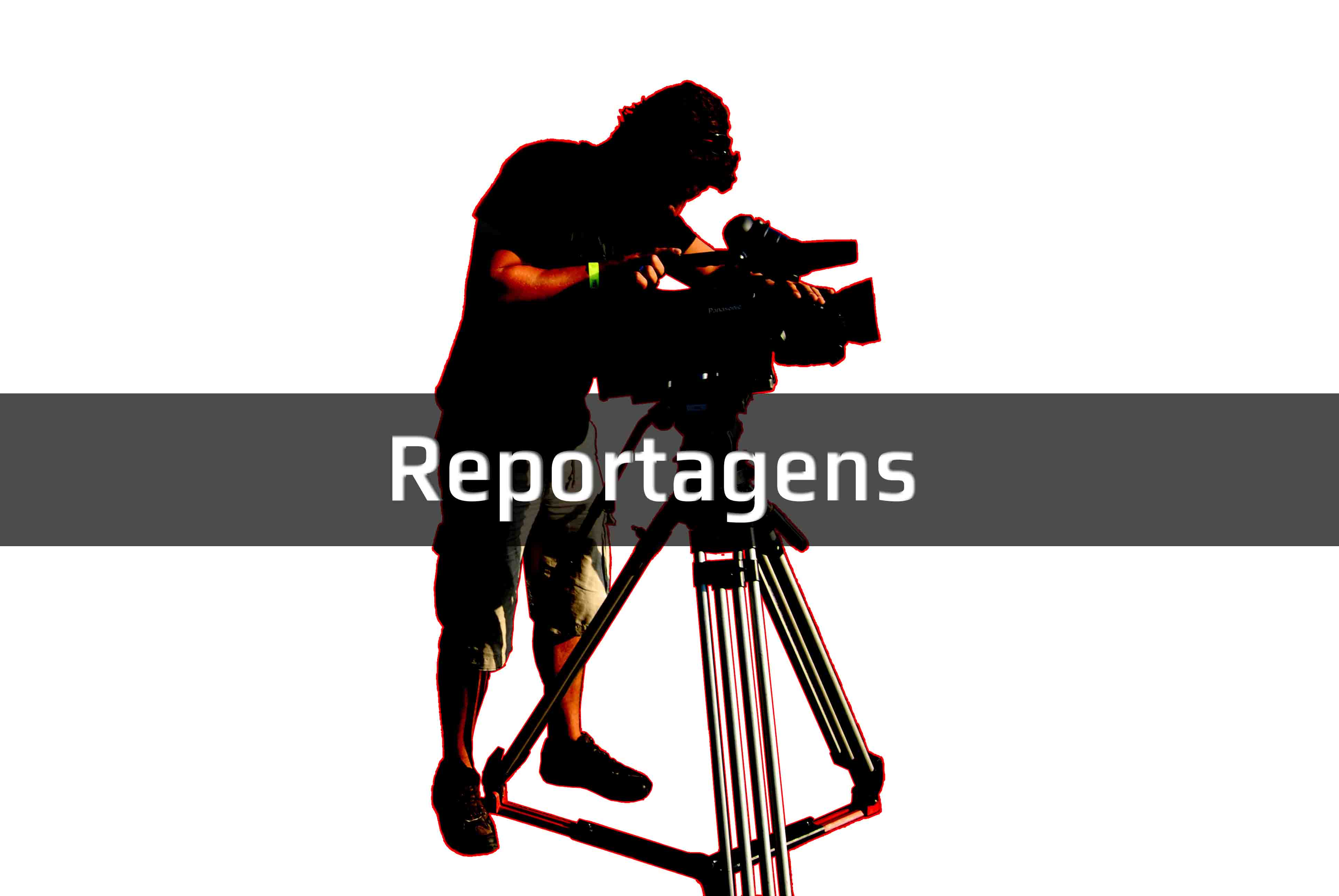 As nossas esquipas de reportagem estão aptas a trabalhar no mercado de televisão e corporate.